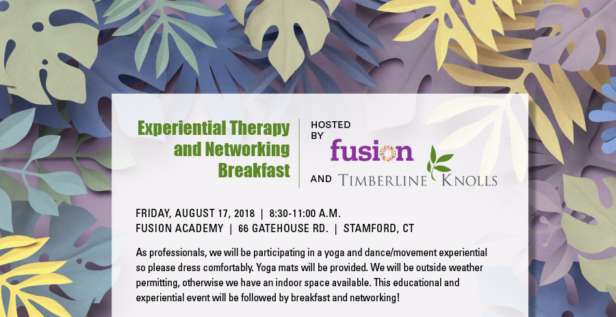 Timberline Knolls Fusion Academy Experiential Event