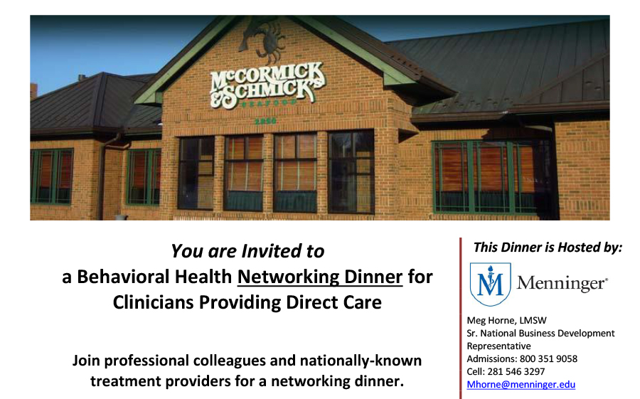 May 2018 Michigan Networking Dinner